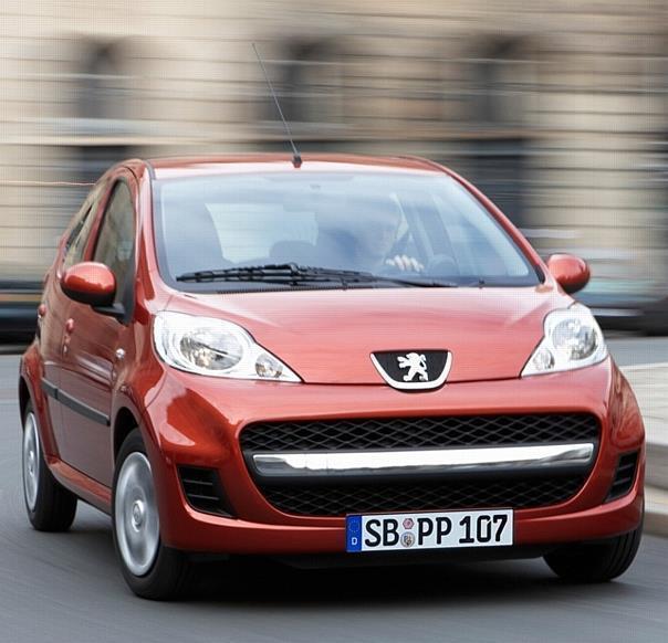 Peugeot 107. Foto: Auto-Reporter/Peugeot